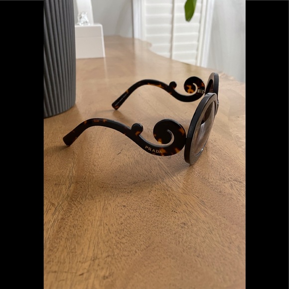 Prada Accessories - Prada Baroque Tortoiseshell Sunglasses